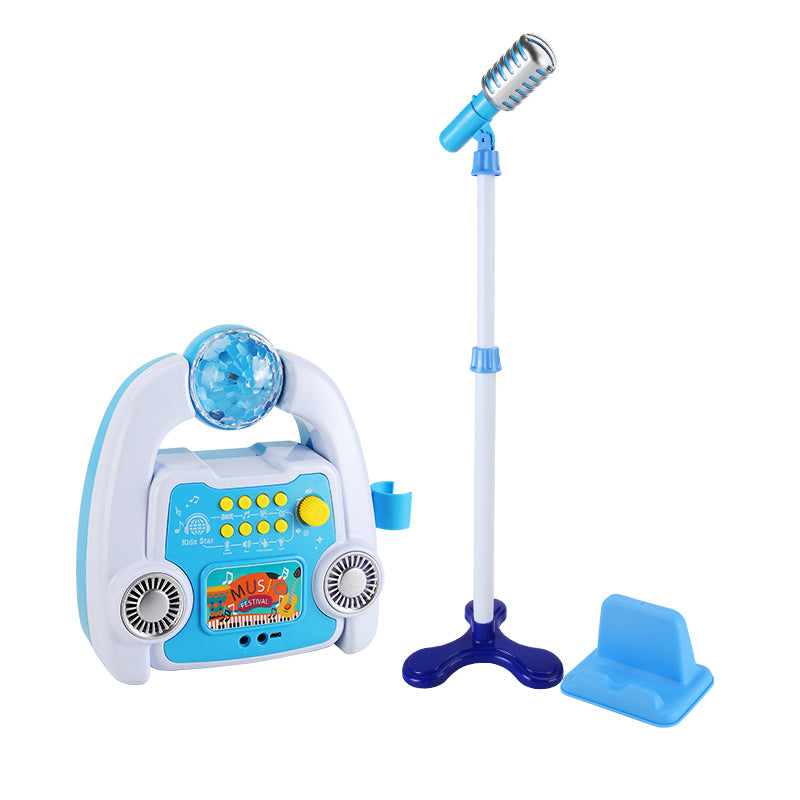 Juguetes luminosos para máquinas de cantar, juguetes musicales para máquinas de cantar para niños, juguetes musicales para fiestas, juguetes de iluminación de interés para niños