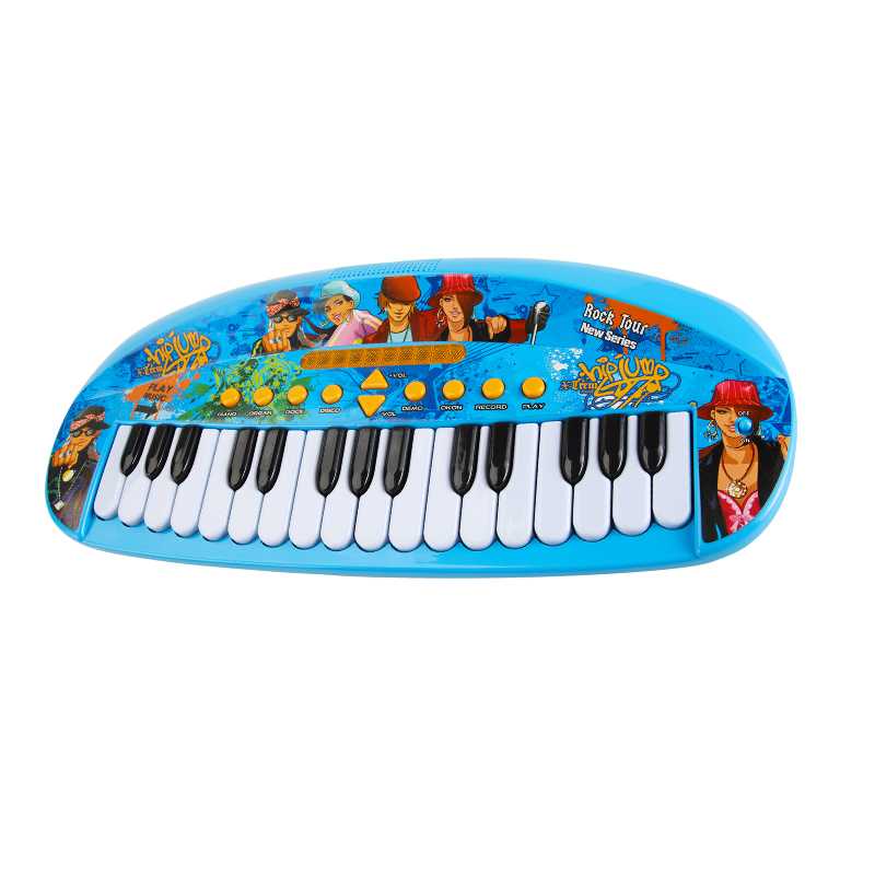 Juguetes musicales con teclado electrónico, teclados electrónicos divertidos, juguetes musicales para niños, juguetes de iluminación con interés musical