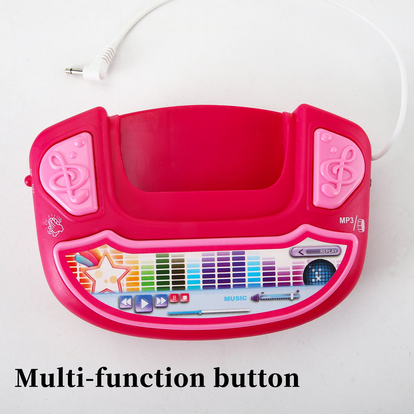 Micrófono de música multifuncional, reproductor de micrófono, juguetes de fiesta para niños, regalos de cumpleaños para niños