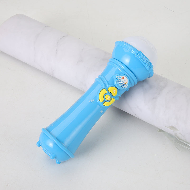 AOQIMITENJOY Musical Instrument Electronic Handheld Microphone Toys LED Lighting Children's Toys Birthday Gifts for Boys and Girls 3 Year Old+ HK-8128