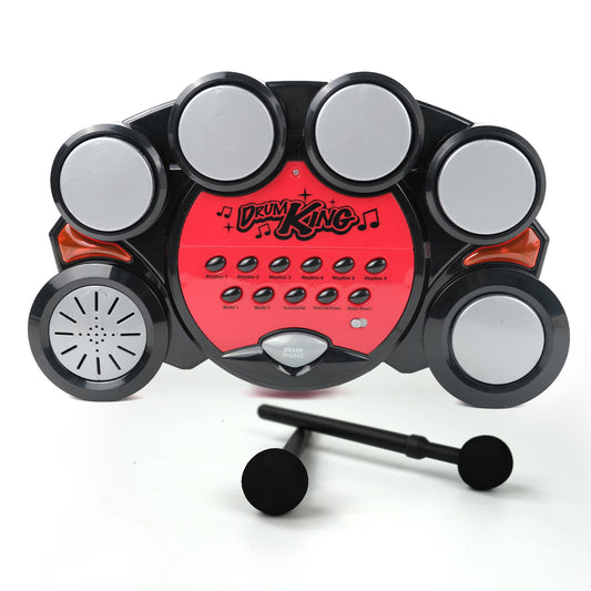 AOQIMITENJOY Drum Set Music Toys LED Lighting Children's Toys Birthday Gifts for Boys and Girls 3 Year Old+ HK-5090A