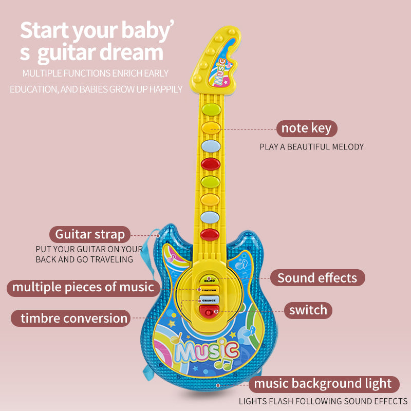 AOQIMITENJOY Electric Guitar Beginner Set - Perfect Childrens Guitar and Baby Gift HK-6012A