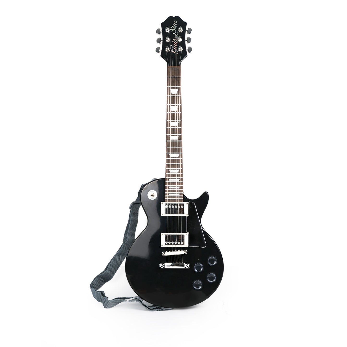 AOQIMITENJOY Electric Guitar for Beginners - Musical Instrument with LED Lights, Perfect Birthday Gift for Boys and Girls HK-9178AS