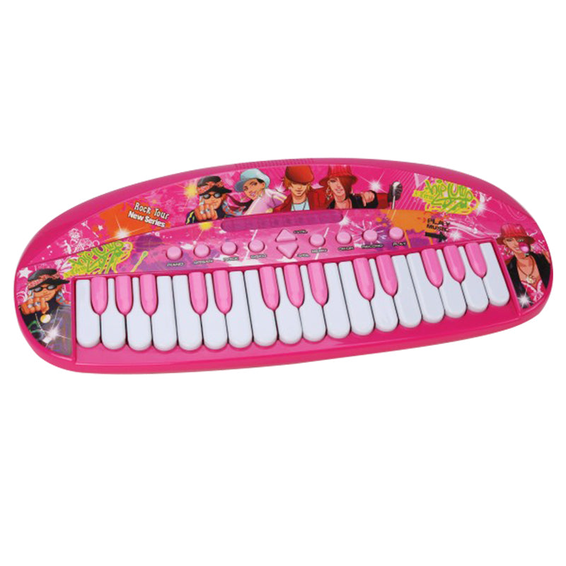 Juguetes musicales con teclado electrónico, teclados electrónicos divertidos, juguetes musicales para niños, juguetes de iluminación con interés musical