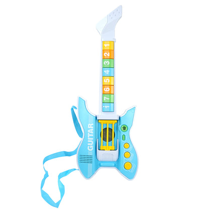 AOQIMITENJOY Electric Guitar for Beginners - LED Lighting Karaoke Toy for Boys and Girls  HK-8178A