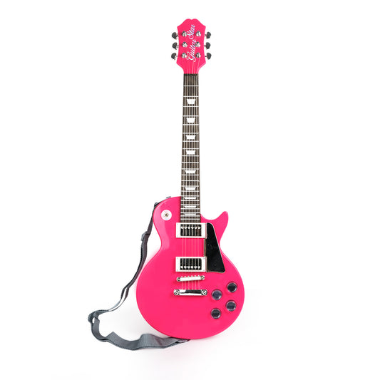 AOQIMITENJOY Electric Guitar for Beginners - Musical Instrument with LED Lights, Perfect Birthday Gift for Boys and Girls HK-9178AS